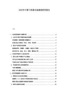 2025年中國下料器市場調(diào)查研究報(bào)告