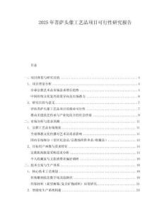 2025年菩薩頭像工藝品項目可行性研究報告