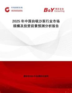 2025年中國自吸沙泵行業市場規模及投資前景預測分析報告