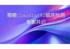 胃癌Claudin182臨床檢測(cè)專家共識(shí)2025