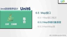 Java程序設(shè)計案例教程（第2版）課件 6.5.2Map存儲對象的原理