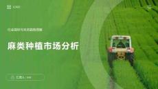 2025年麻類種植市場分析