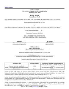 【SEC-2025行業研究報告】Form 10-Q A BOLLINGER INNOVATIONS INC.