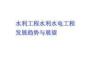 策略 方案水利工程水利水電工程發展趨勢與展望文檔 規劃 職業 管理