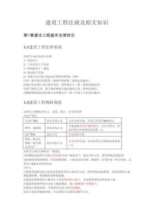 2025年一建《建設工程法規及相關知識》高頻考點攻略