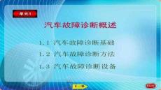 【汽車試驗與故障診斷方法】汽車故障診斷技術(shù)2
