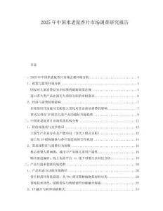 2025年中國米老鼠香片市場調查研究報告