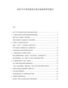 2025年中國高保真功放市場調(diào)查研究報告