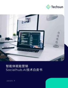 Techsun：2025年智能體賦能營銷Socialhub.AI技術??書