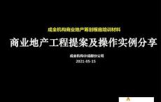 2012年成都商業(yè)地產項目提案及操作實例分享（93頁）