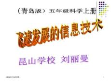 2015青島版《飛速發(fā)展的信息技術(shù)》圖文.9