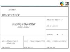 2011年某某公司推廣費(fèi)用申請核銷流程15591616754
