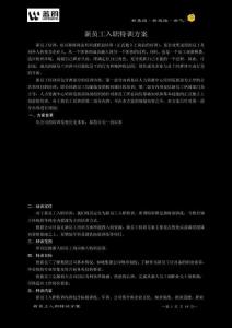 12_藍韻集團新員工入職特訓方案