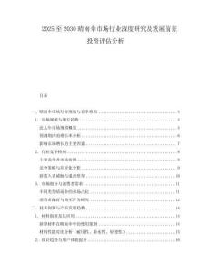 2025至2030晴雨傘市場行業(yè)深度研究及發(fā)展前景投資評估分析