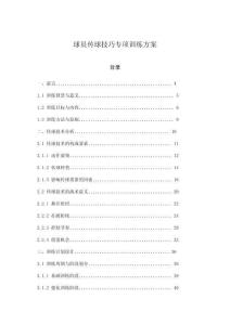 球員傳球技巧專項訓練方案