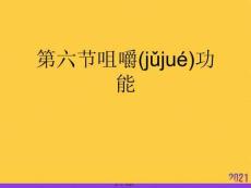 咀嚼功能推選優(yōu)秀ppt