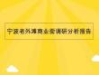 寧波老外灘商業街調研分析報告(共8張PPT)