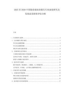 2025至2030中國股份制商業(yè)銀行行業(yè)深度研究及發(fā)展前景投資評估分析