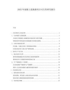 2025年混凝土震搗器項(xiàng)目可行性研究報(bào)告