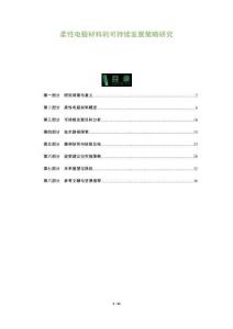 柔性電極材料的可持續(xù)發(fā)展策略研究-洞察及研究