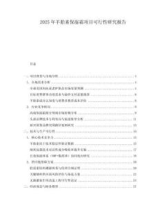 2025年羊胎素保濕霜項(xiàng)目可行性研究報告