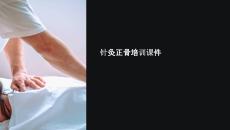 針灸正骨培訓(xùn)課件