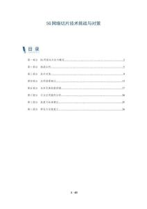 5G網(wǎng)絡(luò)切片技術(shù)挑戰(zhàn)與對策-洞察及研究