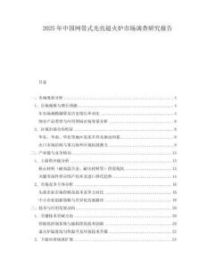 2025年中國網(wǎng)帶式光亮退火爐市場調(diào)查研究報告