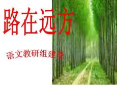 初中語(yǔ)文教研組建設(shè)匯報(bào)課件