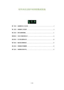 軟件測試過程中的持續(xù)集成實踐-洞察及研究