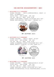 1998-2009年第一輪生肖彩色銀幣系列（1盎司）