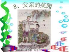 課件28父親的菜園