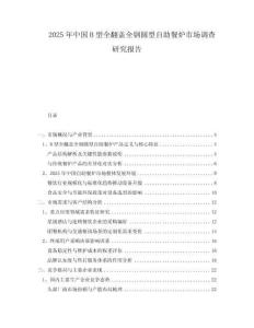 2025年中國B型全翻蓋全鋼圓型自助餐爐市場調(diào)查研究報(bào)告