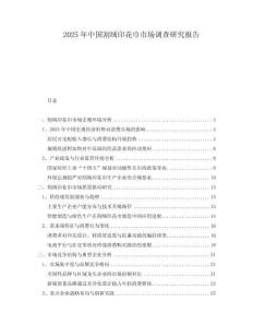 2025年中國割絨印花巾市場調查研究報告
