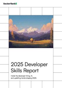 2025年開發(fā)人員技能報告