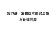 2026屆高考生物一輪復(fù)習(xí)課件：選擇性必修3　第十單元　生物技術(shù)與工程　第53講　生物技術(shù)的安全性與倫理問題