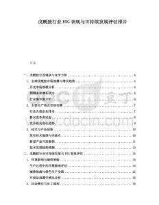 戊酰胺行業(yè)ESG表現(xiàn)與可持續(xù)發(fā)展評(píng)估報(bào)告