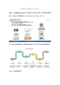 PPAP和APQP有什么區別