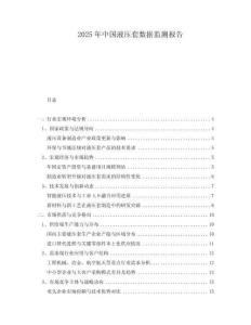 2025年中國(guó)液壓套數(shù)據(jù)監(jiān)測(cè)報(bào)告