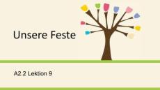 快樂(lè)德語(yǔ)（第二版）A2.2 PPT課件A2.2 Lektion 9 Feste