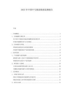 2025年中國(guó)中號(hào)圓盤數(shù)據(jù)監(jiān)測(cè)報(bào)告