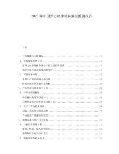 2025年中國彈力絲中筒襪數據監測報告