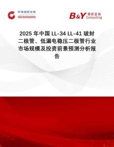 2025年中國(guó)LL-34 LL-41 玻封二極管、低漏電穩(wěn)壓二極管行業(yè)市場(chǎng)規(guī)模及投資前景預(yù)測(cè)分析報(bào)告