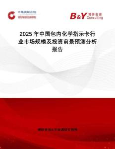 2025年中國包內(nèi)化學(xué)指示卡行業(yè)市場規(guī)模及投資前景預(yù)測分析報告