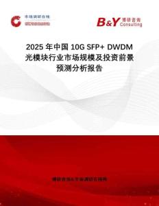 2025年中國(guó)10G SFP+ DWDM光模塊行業(yè)市場(chǎng)規(guī)模及投資前景預(yù)測(cè)分析報(bào)告