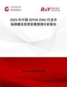 2025年中國GPON ONU行業(yè)市場規(guī)模及投資前景預(yù)測分析報告