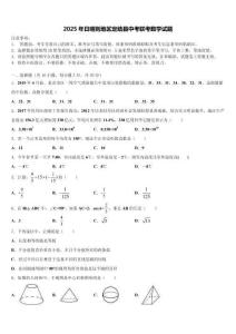 2025年日喀則地區(qū)定結縣中考聯(lián)考數學試題含解析