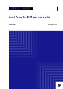 AFRC會(huì)計(jì)及財(cái)務(wù)匯報(bào)局：審計(jì)焦點(diǎn)：2025年年終審計(jì)（英文版）