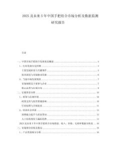 2025及未來5年中國手把組合市場分析及數(shù)據(jù)監(jiān)測研究報告