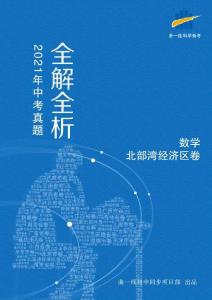 數(shù)學(xué)——廣西北部灣經(jīng)濟(jì)區(qū)【pdf版，含答案全解全析】